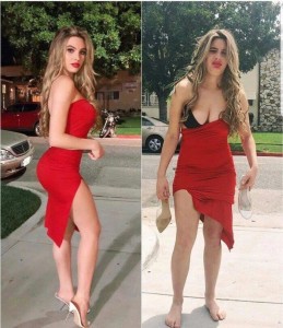 Create meme: bodycon dress, amanda elise lee, seductive girl