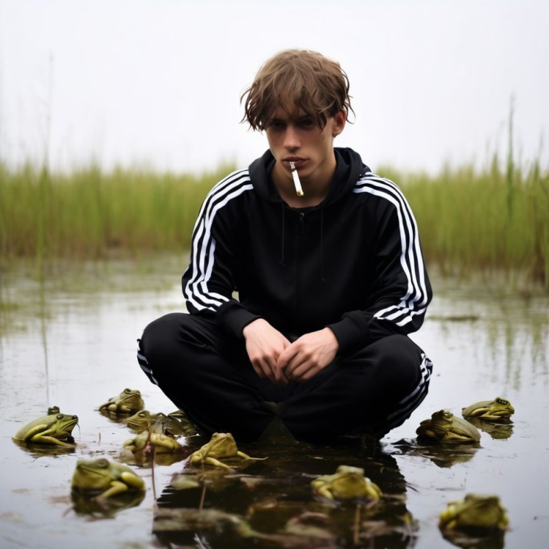 Create meme: These are people, adidas gopnik, Gopnik phone