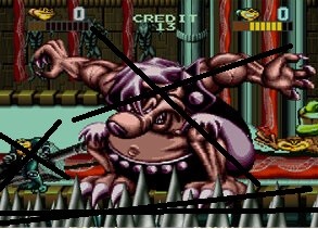 Create meme: battletoads rat, battletoads arcade, battletoads 1994