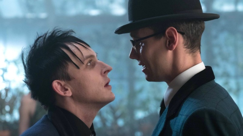 Create meme: Oswald Cobblepot and Edward Nygma Gotham, Gotham season 3, Penguin Oswald Cobblepot Gotham