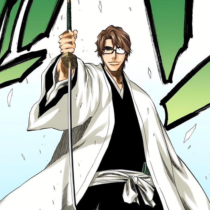 Create meme: Bleach manga aizen, aizen, Eisen souske bleach