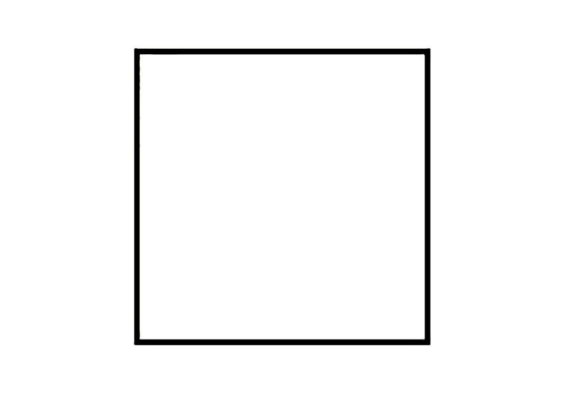 Create meme: square area, drawing square, square shape