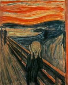 Create meme: pictures, I cry I silence, the scream 1893