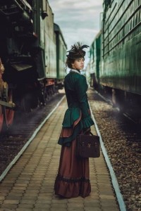 Create meme: clothing in steampunk style, Anna Karenina