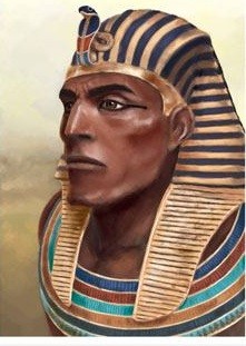 Create meme: pharaohs of ancient egypt, egyptian pharaoh, Amenhotep the Egyptian Pharaoh