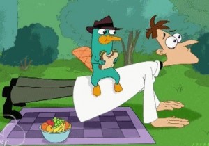 Create meme: Phineas and ferb