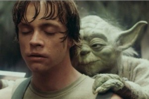 Create meme: Luke Skywalker, star wars episode, Luke Skywalker and Yoda