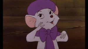 Create meme: miss bianca mouse, the rescuers disney 1977, mouse the rescuers cartoon