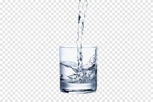 Create meme: water, a glass of water on white background