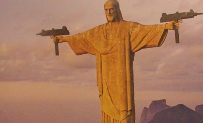 Create meme: the statue of Christ the Redeemer Rio de Janeiro, Brazil statue of Christ the Redeemer, Christ the Redeemer Rio de Janeiro