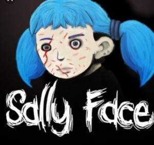 Создать мем: этот пользователь любит салли фейс, sally face cosplay, sally face маска