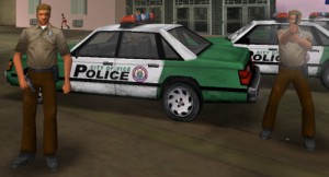 Create meme: sa mp, police car, gta vice city