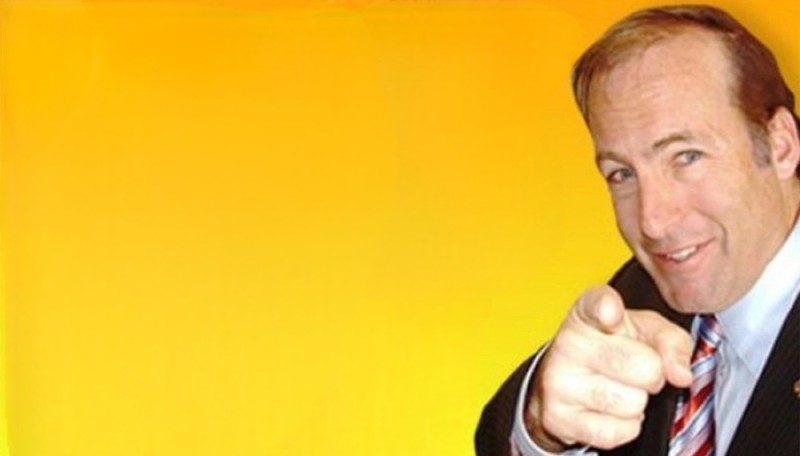 Создать мем: better call goodman, сол гудман better call saul, saul goodman better call saul