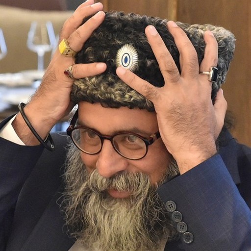 Create meme: Rabbi Moshe Asman, chief rabbi, the bearded Cossack Babai