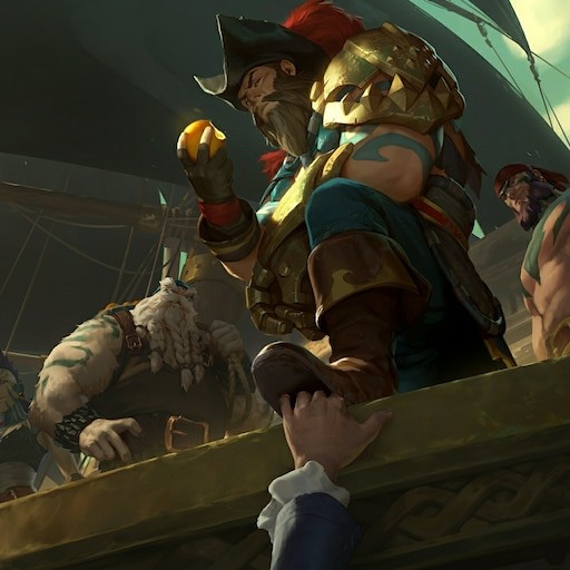 Create meme: gangplank, twisted faith and gangplank, gangplank of special purpose