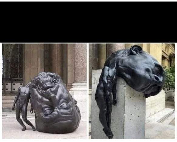 Create meme: figure, art sculpture, head sculpture