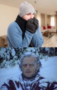 Create meme: frozen Nicholson, Jack Nicholson frozen, the shining film 1980 frozen