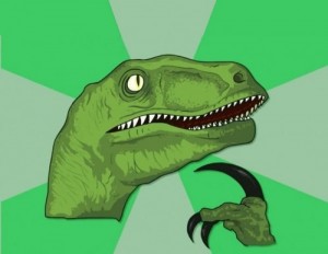 Создать мем: velociraptor, know your meme, интересности