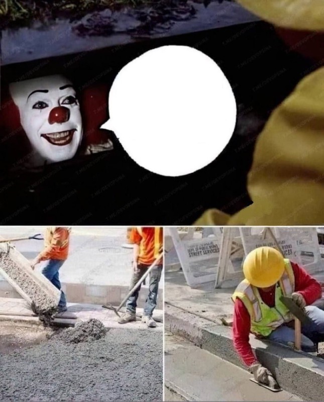 Create meme: memes of pennywise sewer, Pennywise in the sewers meme, memes humor