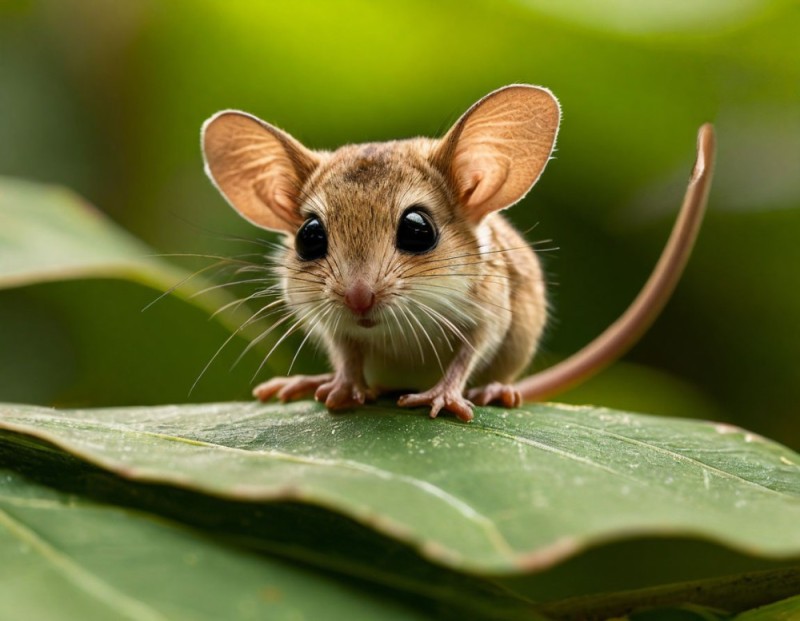 Create meme: mouse-like possum, big-eared mouse, Australia's marsupial jerboa