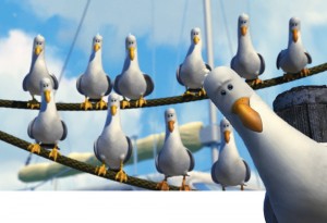 Create meme: give give give seagulls meme, seagulls from Nemo, gulls give give give picture