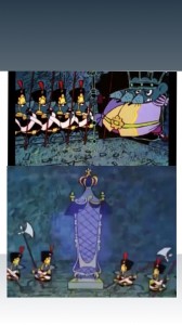 Создать мем: мышиный король и его армия, кадры из мультфильма щелкунчик 1973 мыши, щелкунчик и мышиный король мультфильм 1973