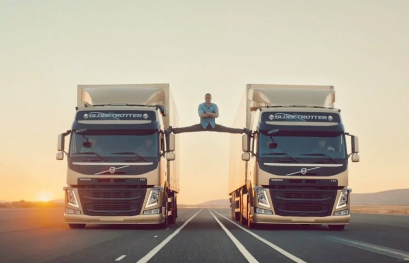 Create meme: jean claude van damme twine, van damme's twine on trucks, van Damme trucks