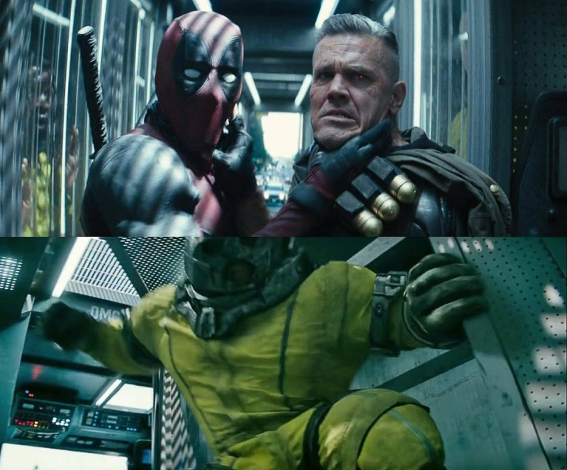 Create meme: deadpool 2 , memes Witcher , deadpool 2 cable