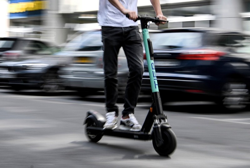 Create meme: means of transportation, electric scooter mobility, electric scooter is large