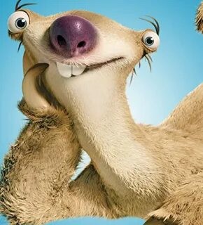 Create meme: The sloth from glacial, ice age sid the sloth, sloth from ice age