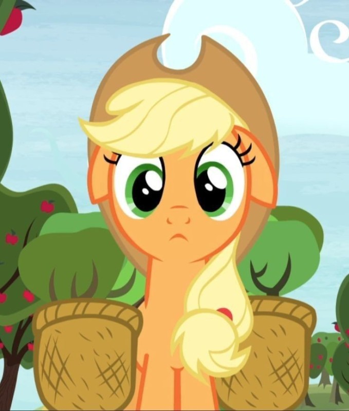 Создать мем: applejack, pony applejack, my little pony эпплджек