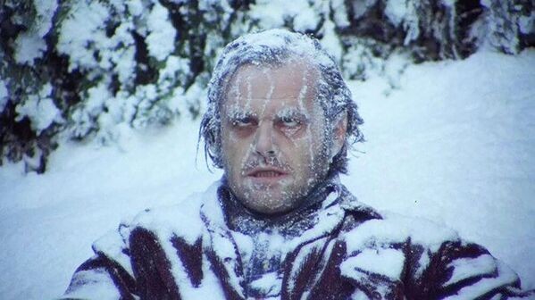 Create meme: the shining frozen Jack, Jack Nicholson the shining , the shining Stephen king