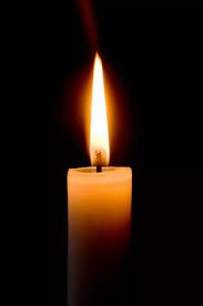 Create meme: the candle of memory and grief, a burning candle is a bright memory, candles