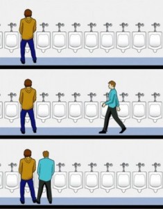 Create meme: toilet meme, meme with urinals template, meme with urinals