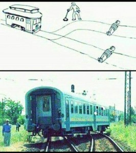 Create meme: meme train on two rails