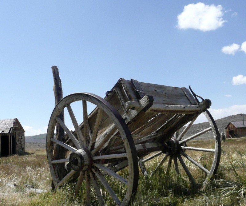 Create meme: means of transportation, the old wheel, wagon