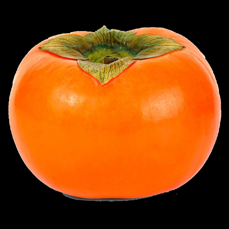 Create meme: persimmon , persimmon on a white background, persimmon on a transparent background