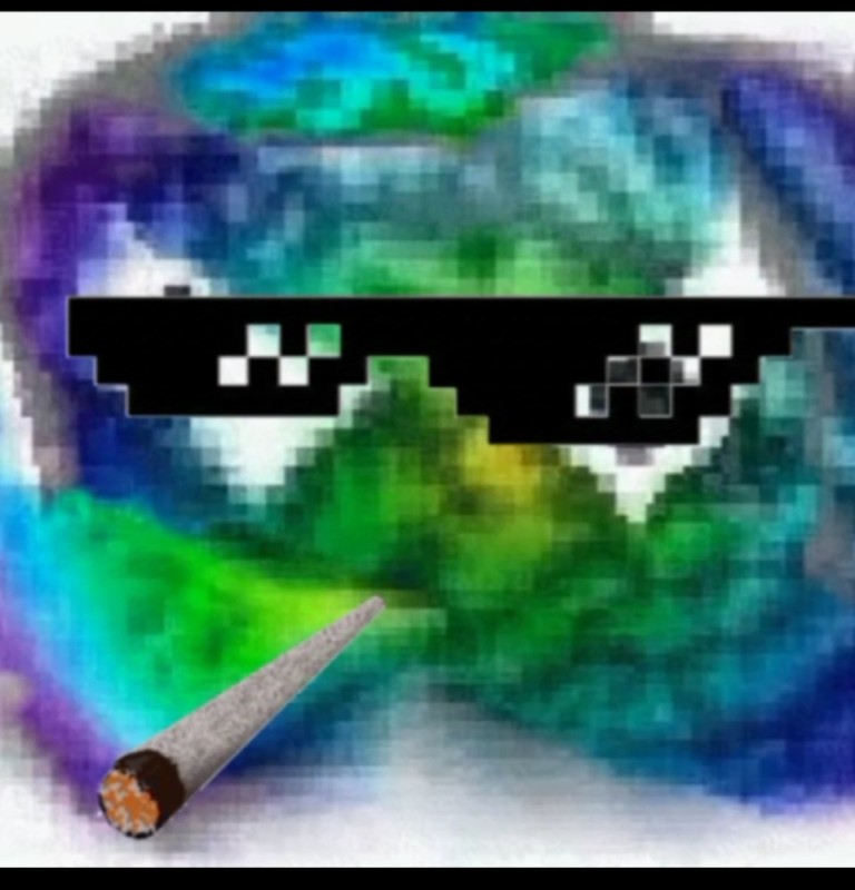 Create meme: geometry dash lite, boy , weed meme