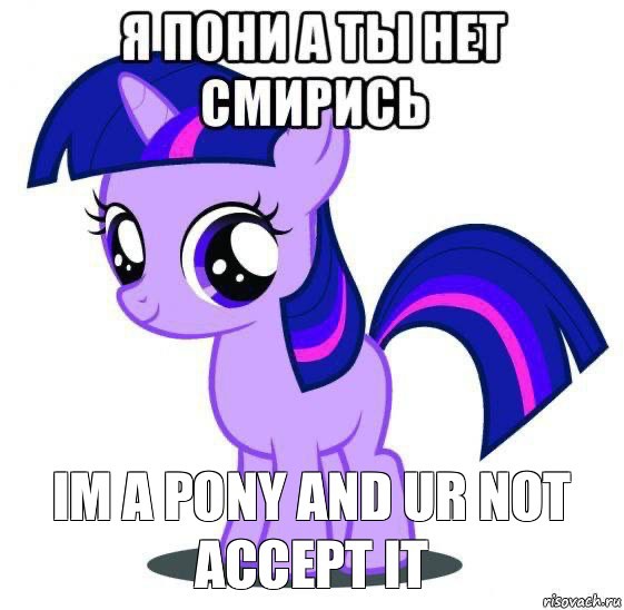 Create meme: twilight , pony , twilight sparkle pony