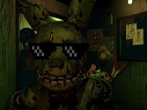 Создать мем: fnaf 3 springtrap, фредди 3, скримеры фнаф 3 спрингтрап