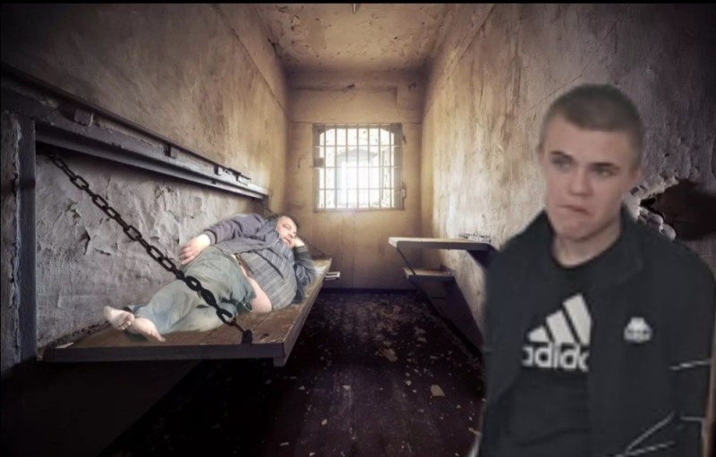 Create meme: The prison room, a prison cell in Russia, prison cell