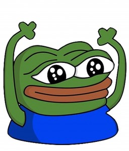 Создать мем: pepe twitch emotes, рисунок лягушки, фан фрог стикеры