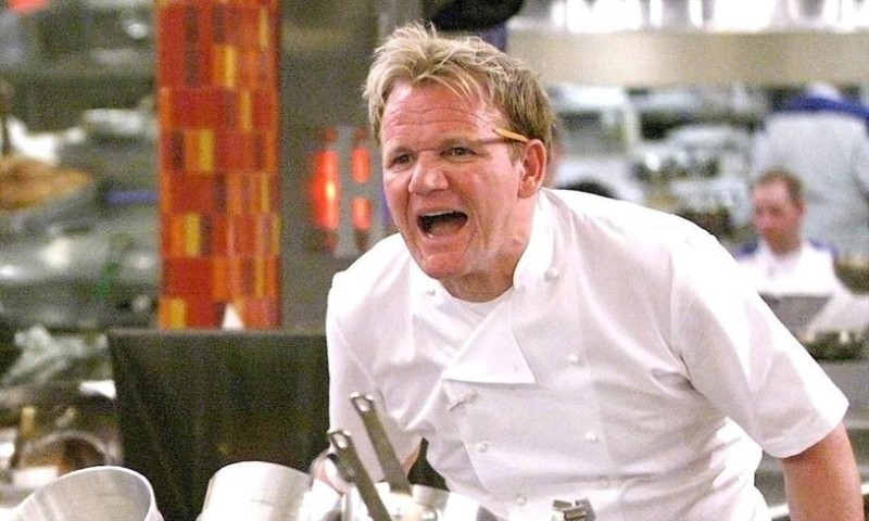 Create meme: gordon ramsay hell s kitchen, Hell's Kitchen by Gordon Ramsay, gordon ramsay meme