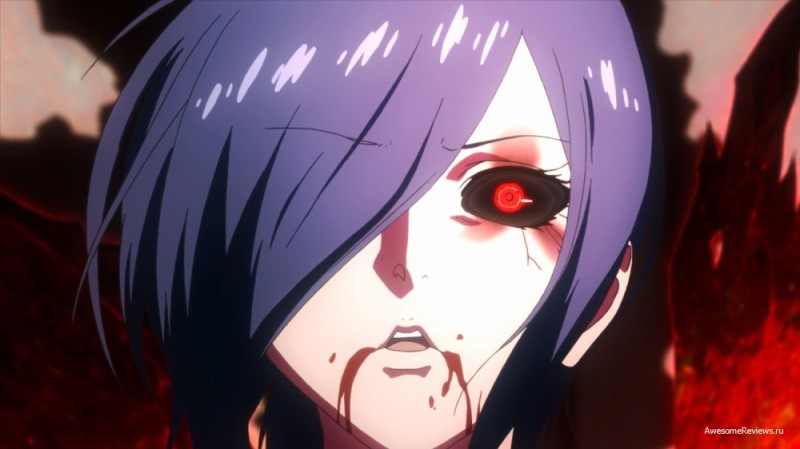 Create meme: tokyo ghoul touka, touka, gul touka