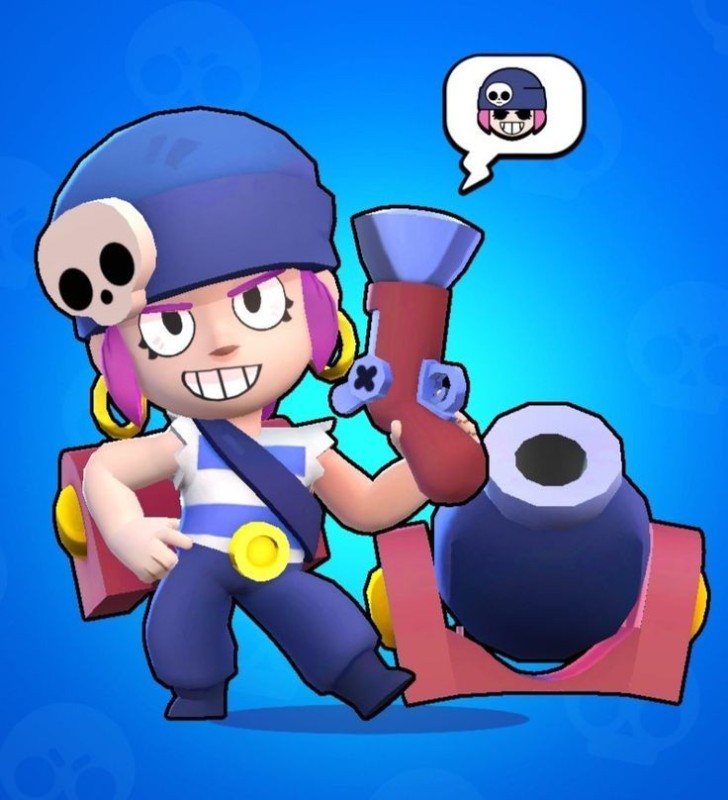 Create meme: Penny from Brawl Stars, bravl stars, Penny Bravo Stars