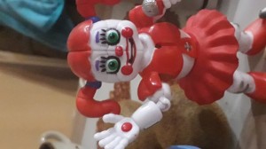 Create meme: baby fnaf, baby fnaf 5 out of clay, figures fnaf a sistrum location