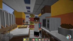 Create meme: minecraft 1, minecraft mods, minecraft office