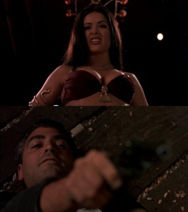 Create meme: salma hayek from dusk till dawn, Salma Hayek, from dusk till dawn 1996