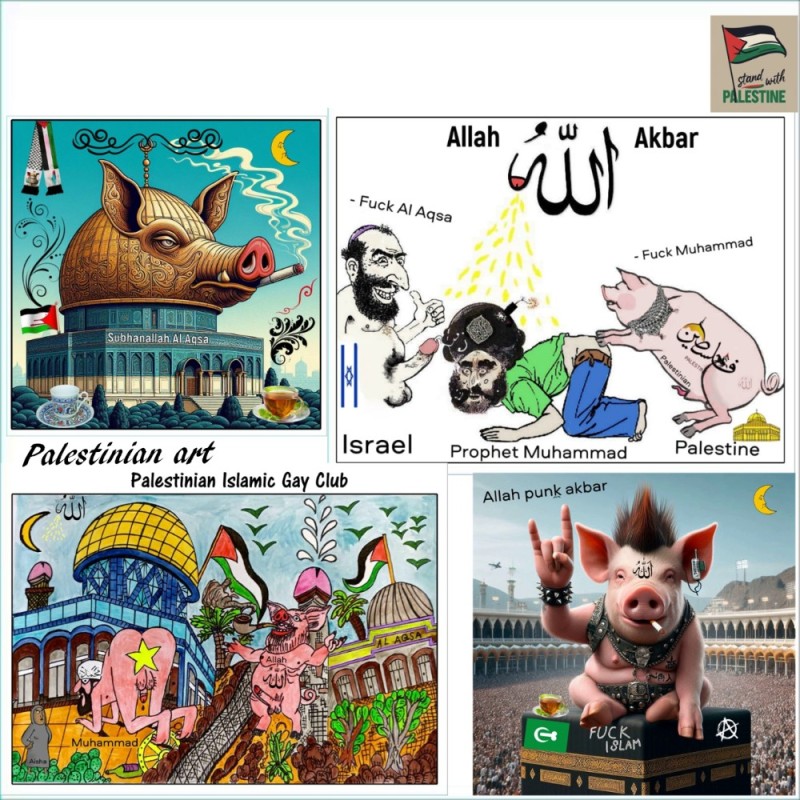 Create meme: caricatures of Muslims, caricatures of NATO, cartoons