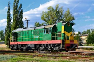 Create meme: Gorky railway, station, Train-locomotive